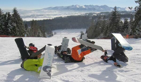  Poronin - obóz snowboardowy - jeden obóz 3 top ośrodki narciarskie Podhala