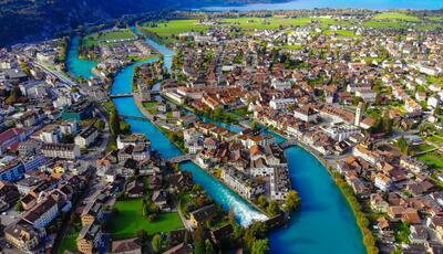 Lichtenstein, Szwajcaria, Francja - Alpejska kraina