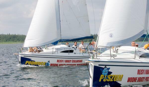  Ostróda - obóz żeglarski - stacjonarny, na patent żeglarza jachtowego